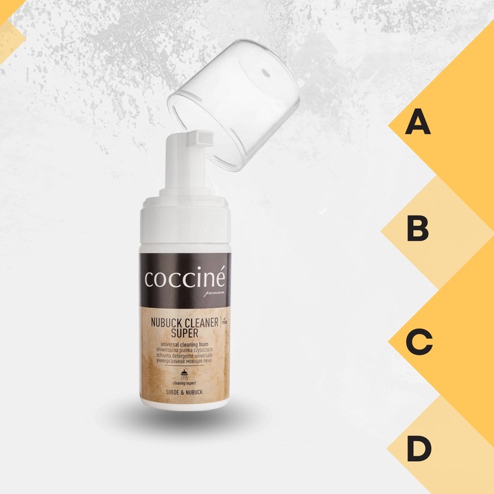 Do Czyszczenia Impregnacji Ochrony Butów Zamsz i Nubuk Coccine Zestaw