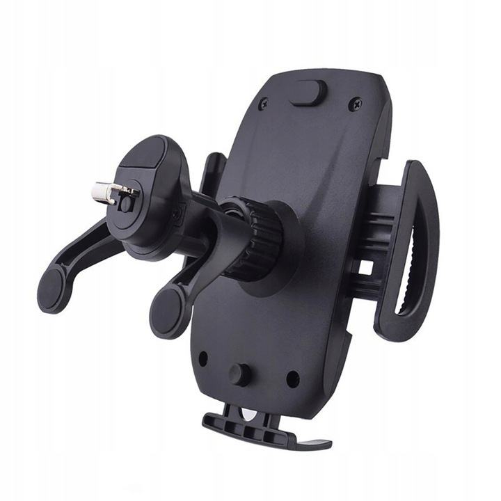 MOCNY UCHWYT SAMOCHODOWY NA TELEFON DO KRATKI