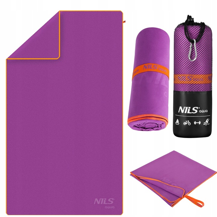 Ręcznik Plażowy Kąpielowy Szybkoschnący Z Mikrofibry 180x100 cm NILS