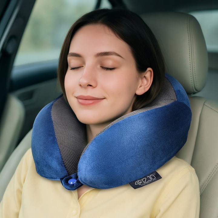 PODUSZKA PODRÓŻNA TURYSTYCZNA ROGAL ZAGŁÓWEK NA SZYJĘ PIANKA VISCO MEMORY