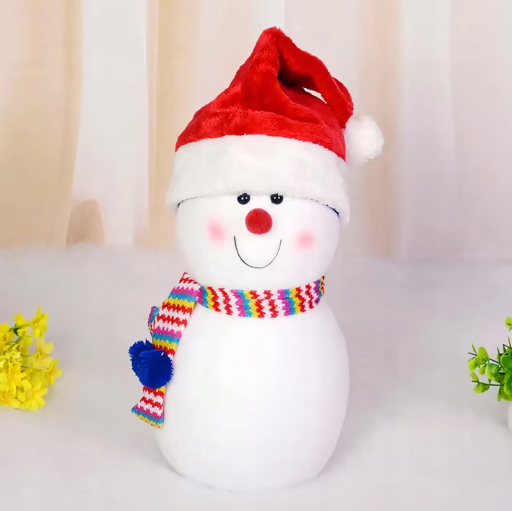 2X CZAPKA ŚWIĘTEGO MIKOŁAJA Z POMPONEM PLUSZ KOSTIUM ŚWIĄTECZNY STRÓJ