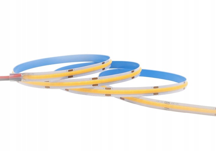 Taśma LED COB 12V 480 diod na metr Neon Neutralny 5m linia światła LED