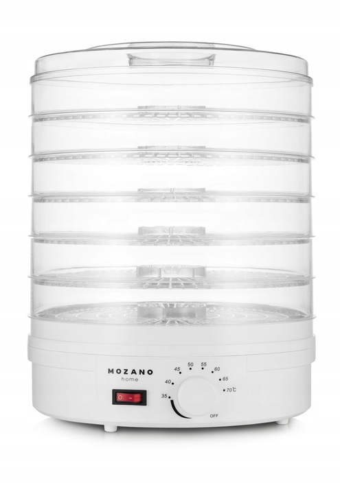 DUŻA SUSZARKA SPOŻYWCZA DO OWOCÓW WARZYW GRZYBÓW ZIÓŁ MOCNA 500W 6 SIT