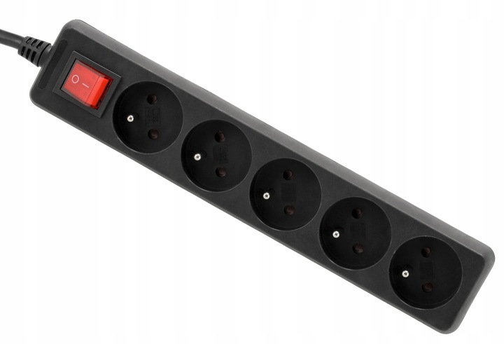 Przedłużacz Listwa Zasilająca 5 Gniazd 10m 3000W 3*1,5mm2 Z