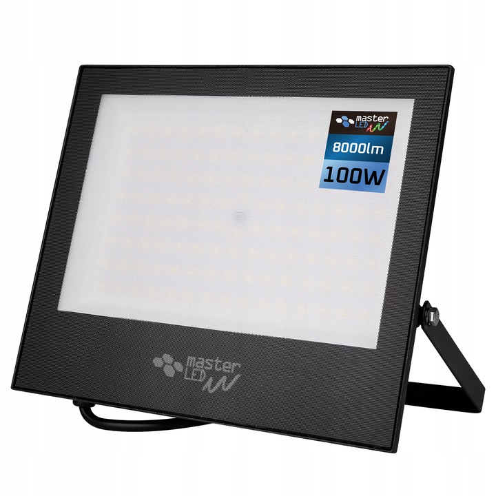 HALOGEN LED naświetlacz lampa 100W 6500K ZEWNĘTRZNY IP65