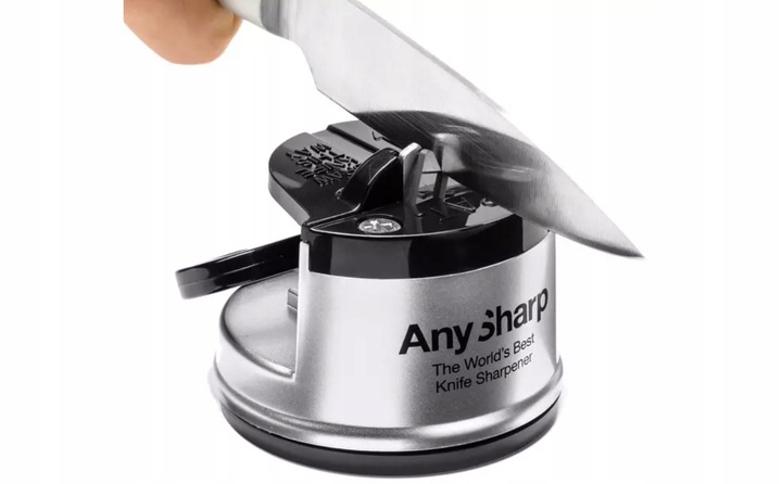 OSTRZAŁKA DO NOŻY STALKA ANY SHARP CLASSIC STALKA SREBRNA