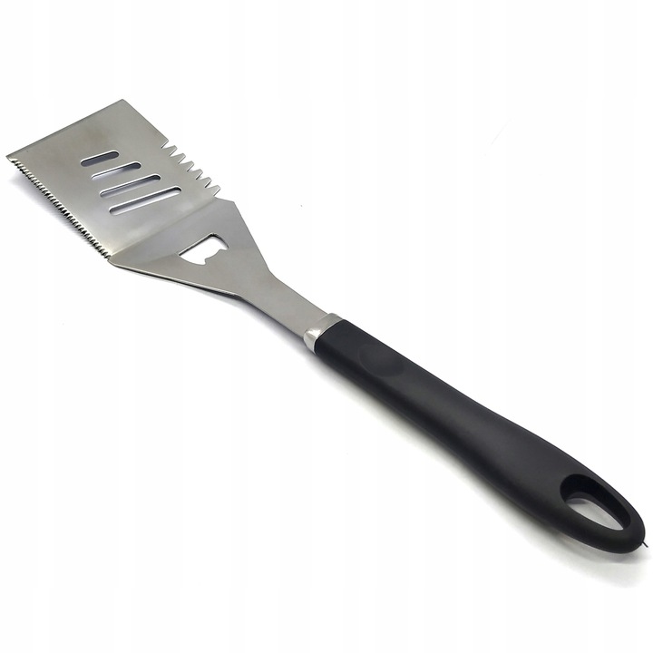 STALOWY Zestaw grillowy akcesoria przybory do grilla 4w1 +etui SUPER