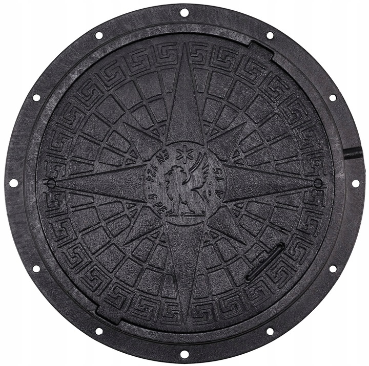 Pokrywa Właz do Szamba Studni Ø800/600 BabylonPlast 5 Tonowy