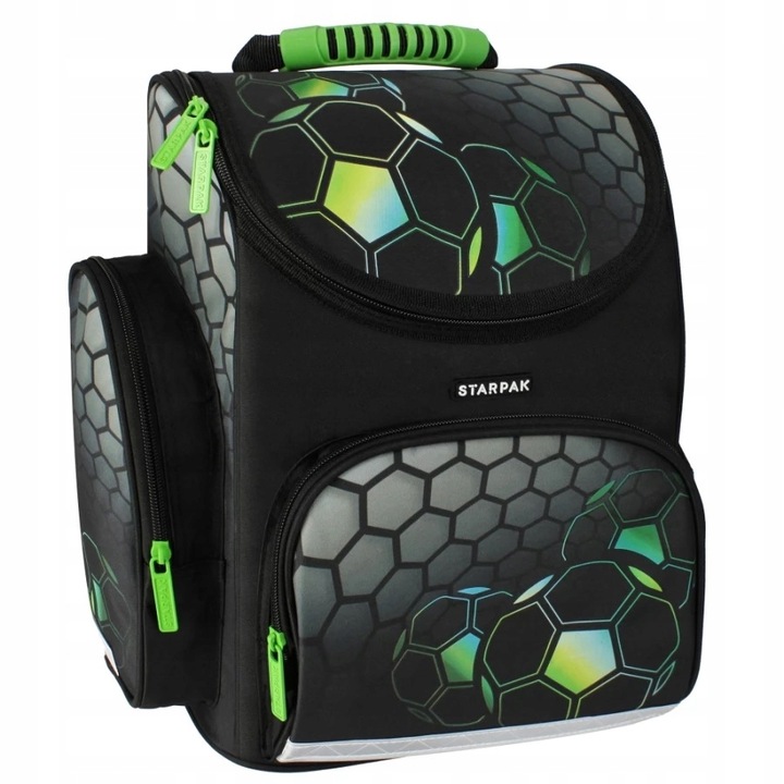 TORNISTER PLECAK SZKOLNY DLA CHŁOPCA DO 1 KLASY PIÓRNIK WOREK FOOTBALL