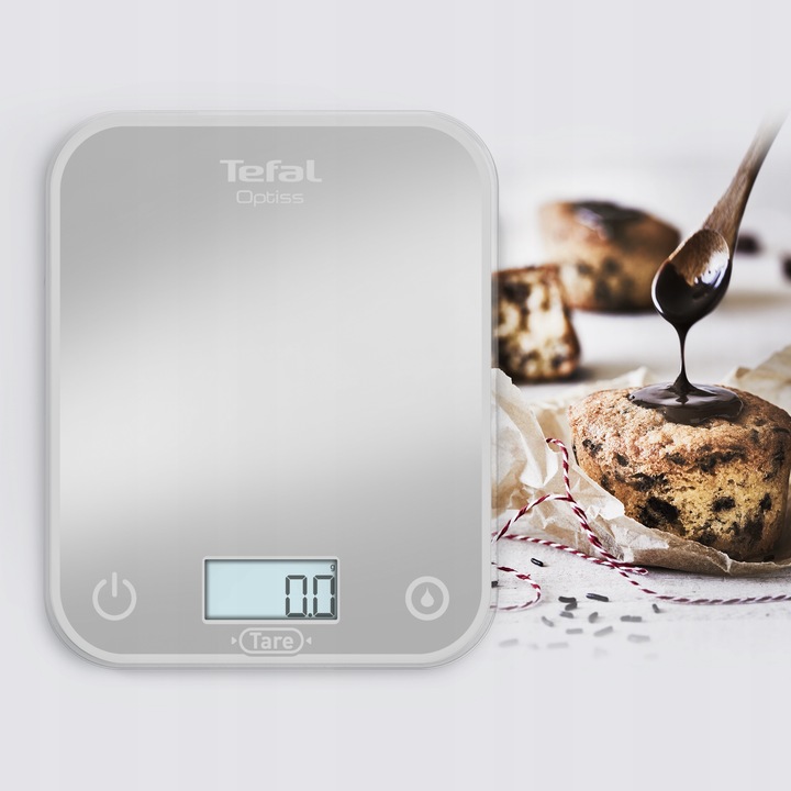 Waga kuchenna spożywcza TEFAL OPTISS srebrna 5 kg