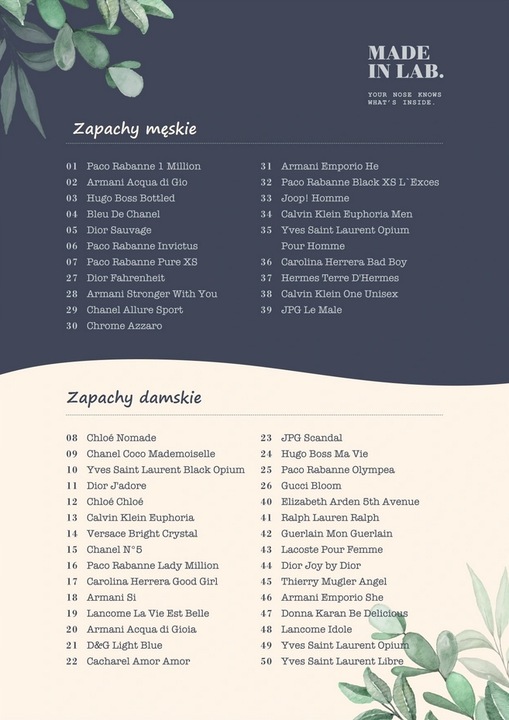 MADE IN LAB WOMEN EDP 100ML 17