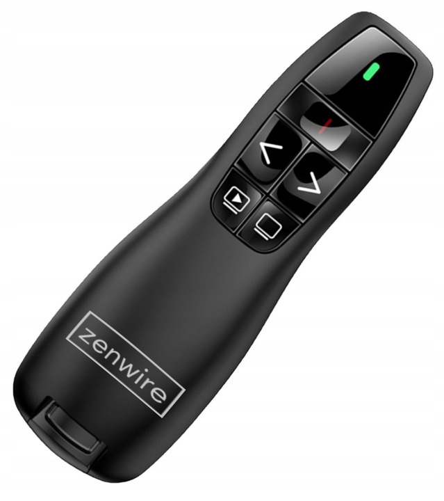 WSKAŹNIK PREZENTER LASEROWY PILOT BEZPRZEWODOWY DO PREZENTACJI LASER USB ZW