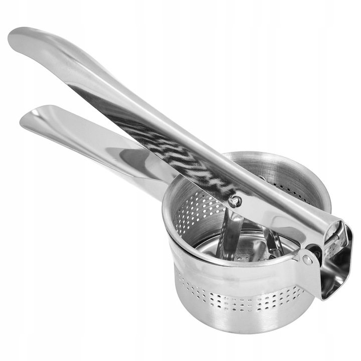 PRASKA DO ZIEMNIAKÓW UBIJAK TŁUCZEK UGNIATACZ STAL NIERDZEWNA