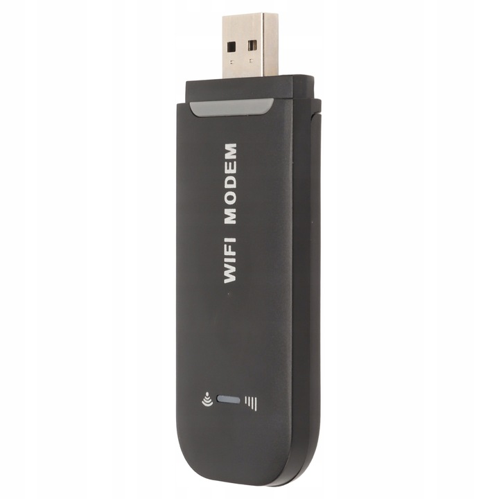 ROUTER MOBILNY WIFI 4G LTE USB DO 10 UŻYTKOWNIKÓW 802.11b/g/n CZARNY