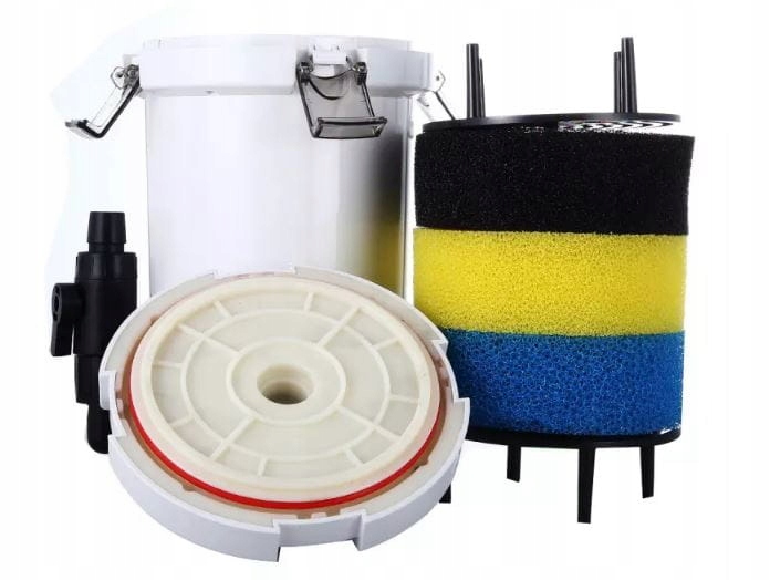 Filtr Zewnętrzny Mechaniczny Kubełkowy HW-602B Do Akwarium
