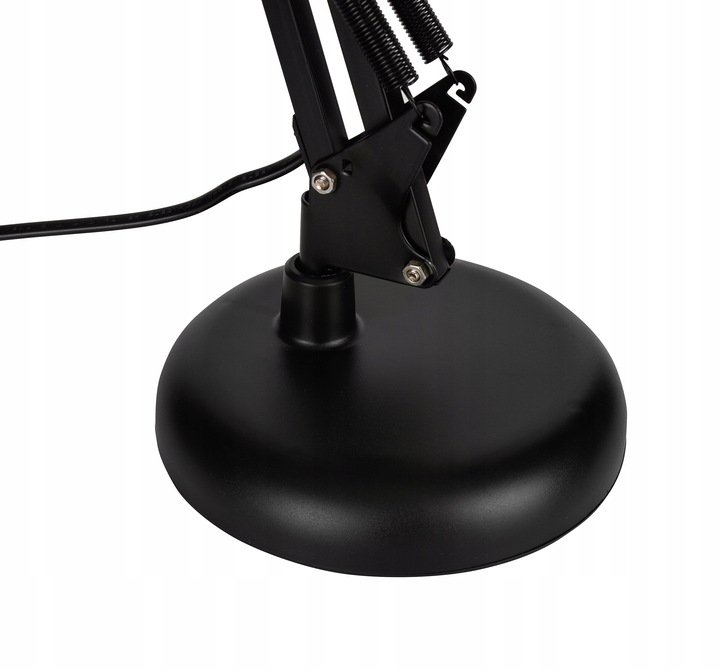 LAMPKA Biurkowa Szkolna do Czytania Nocna Kreślarska Czarna LED E27