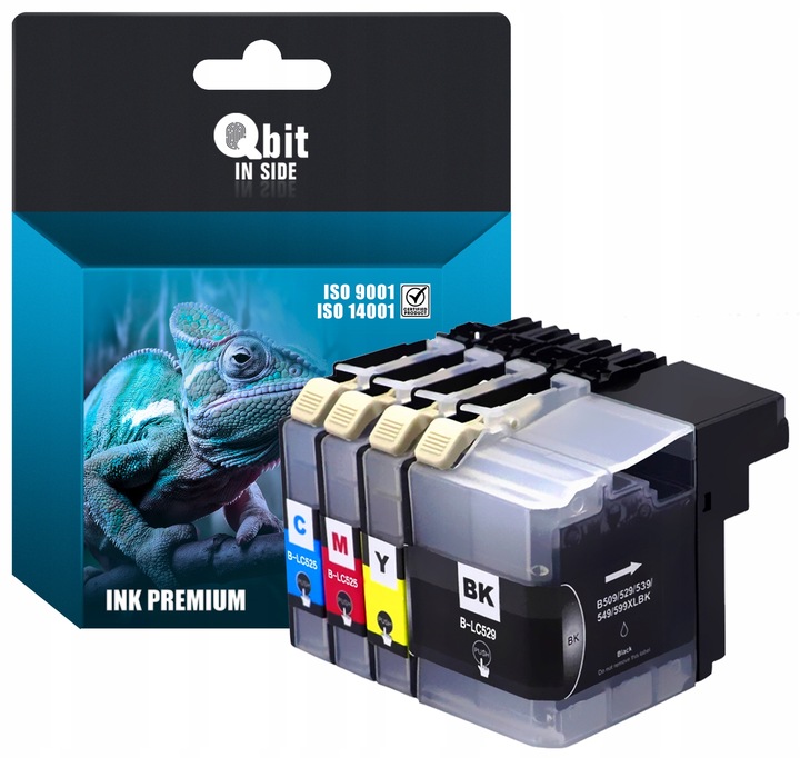 LC529 LC525 XL - 4x tusze do drukarki BROTHER DCP-J105 DCP J105 DCP J100