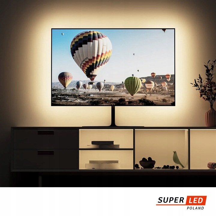 Taśma LED listwa COB 12V Neon Linia 5 metrów mocna neutralny 1080lm /