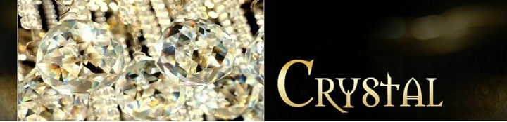 Lampa Wisząca Nowoczesna Żyrandol KryształKI