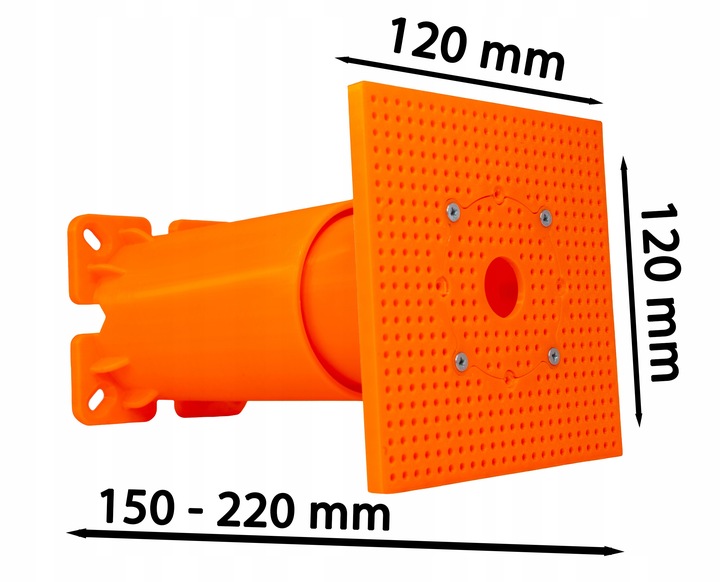 PUSZKA,PŁYTA MONTAŻOWA DO DOCIEPLEŃ 150-220 MM REGULOWANA,DO