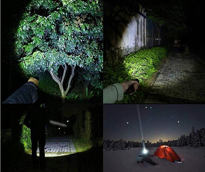 LATARKA TAKTYCZNA WOJSKOWA CREE XM-L T6 ŁADOWARKA