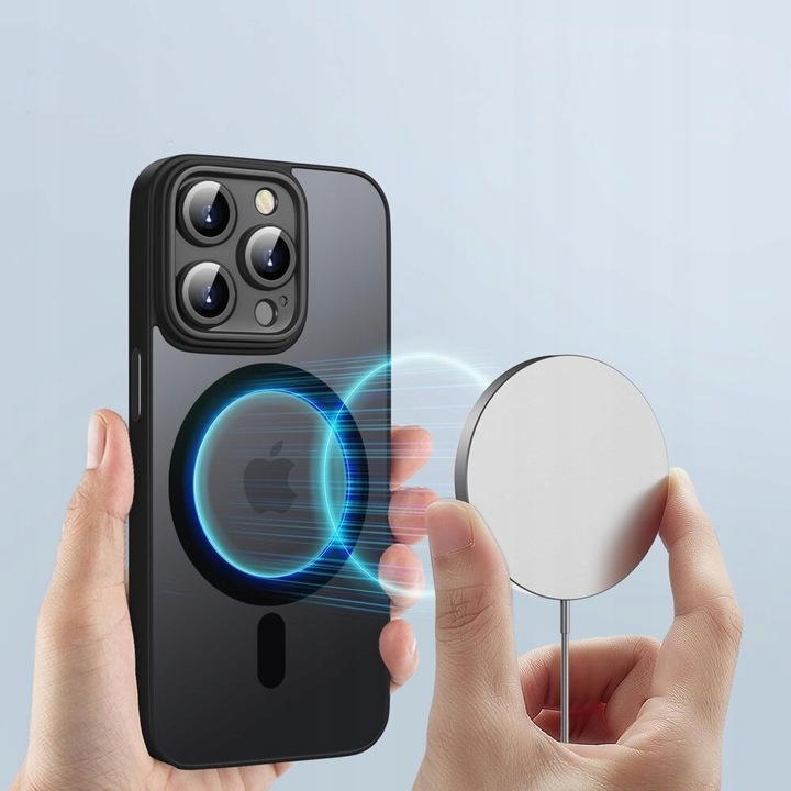 Etui do iPhone 13 Pro do MagSafe WZMACNIANE 360° MATT CASE Szkło na ekran