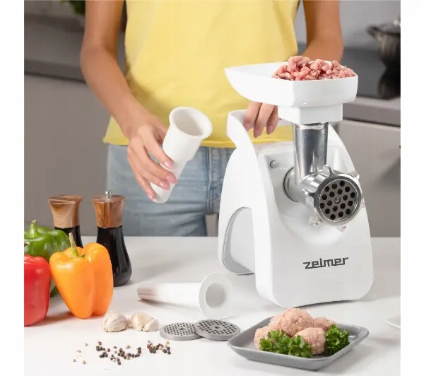 Maszynka do mielenia mięsa Zelmer ZMM9802B 2200W 3 sitka Szatkownica