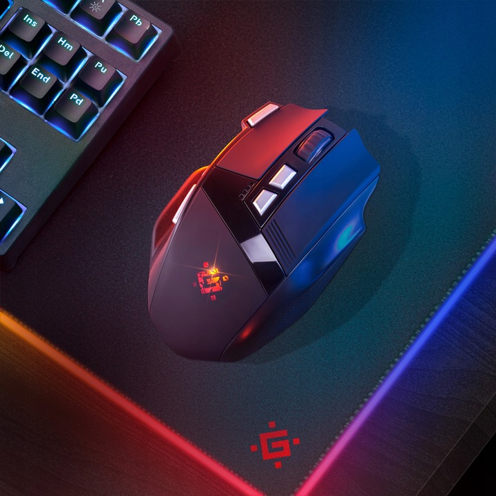 Myszka Gamingowa Bezprzewodowa Dla Graczy DEFENDER KNIGHT GM-885 3200DPI