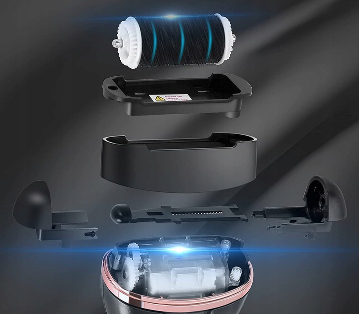 Pilnik Elektryczny Do Pięt Stóp Frezarka Rolki USB 18w1 NAJWIĘKSZY