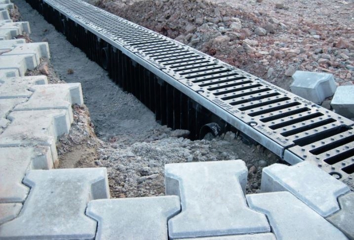 Odwodnienie liniowe ForU70 A15 Ocynk H=92mm