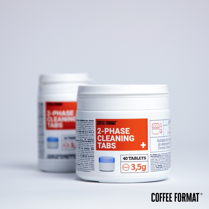 Dwufazowe tabletki czyszczące do ekspresów Jura Coffee Format 40 sztuk