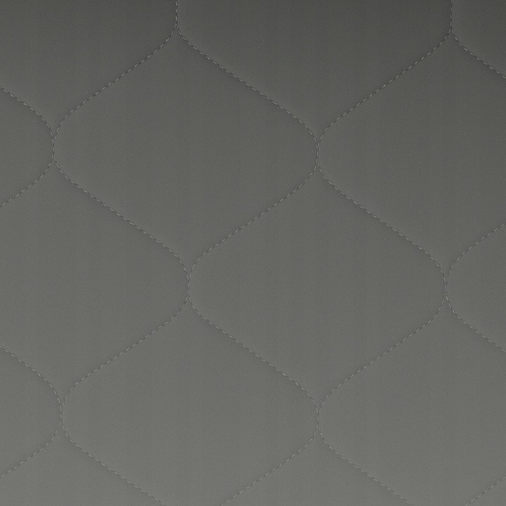 Pokrowiec na materac pikowany grafit szary zamek 90x200 MIKROFIBRA