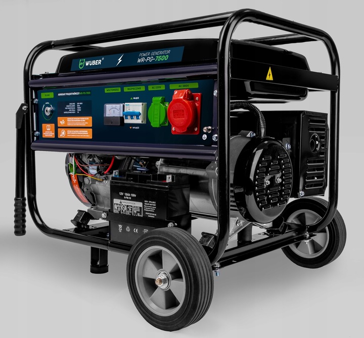 GENERATOR PRĄDU AGREGAT PRĄDOTWÓRCZY TRÓJFAZOWY OHV MIEDŹ AVR 15KM