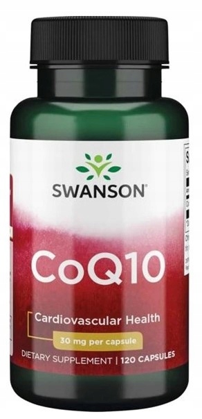 CoQ10 Koenzym Q10 30mg 120 kapsułek SWANSON