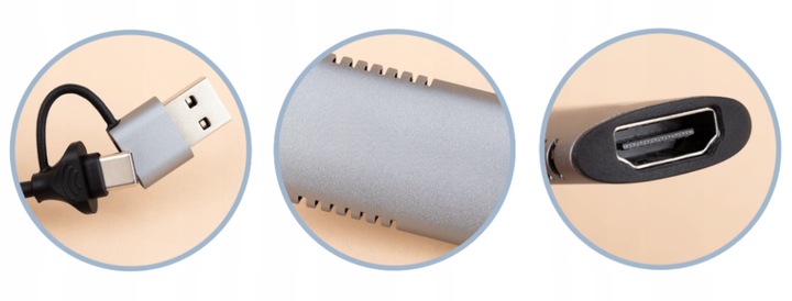 VIDEO GRABBER HDMI NAGRYWARKA OBRAZU USB 4K OBS STREAMING CAPTURE CARD PC