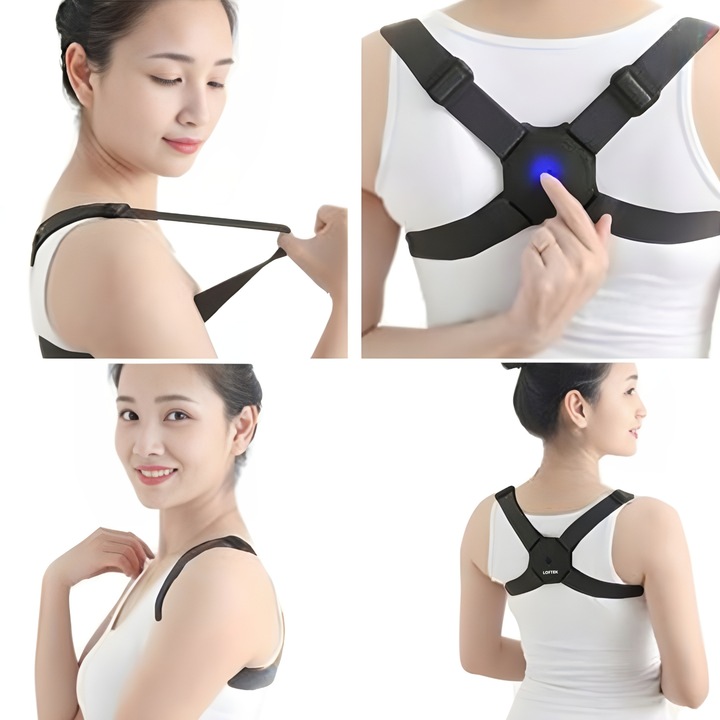 Korektor Postawy Inteligentny Pajączek USB na Plecy dla Dzieci i