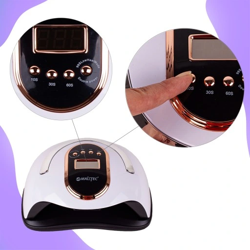 LAMPA DO PAZNOKCI UV LED 168W MANICURE PEDICURE