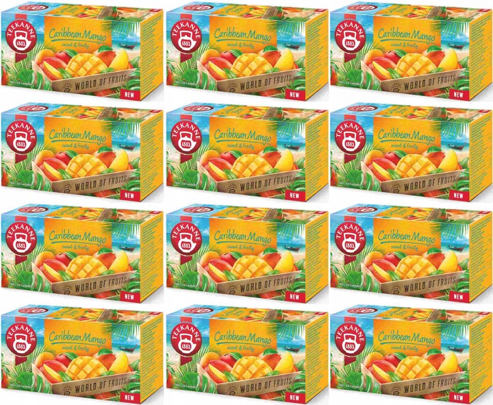 (x12) TEEKANNE 20tb Caribbean Mango