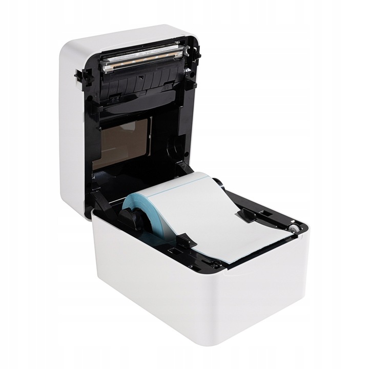 Drukarka etykiet kurierskich, termiczna, bluetooth, USB, + Rolka 100x150