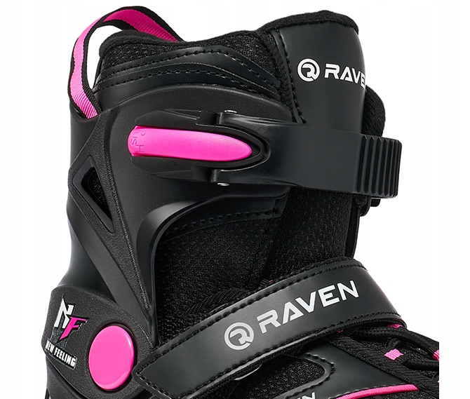 Rolki Regulowane RAVEN Pulse Black/Fuchsia 37-40