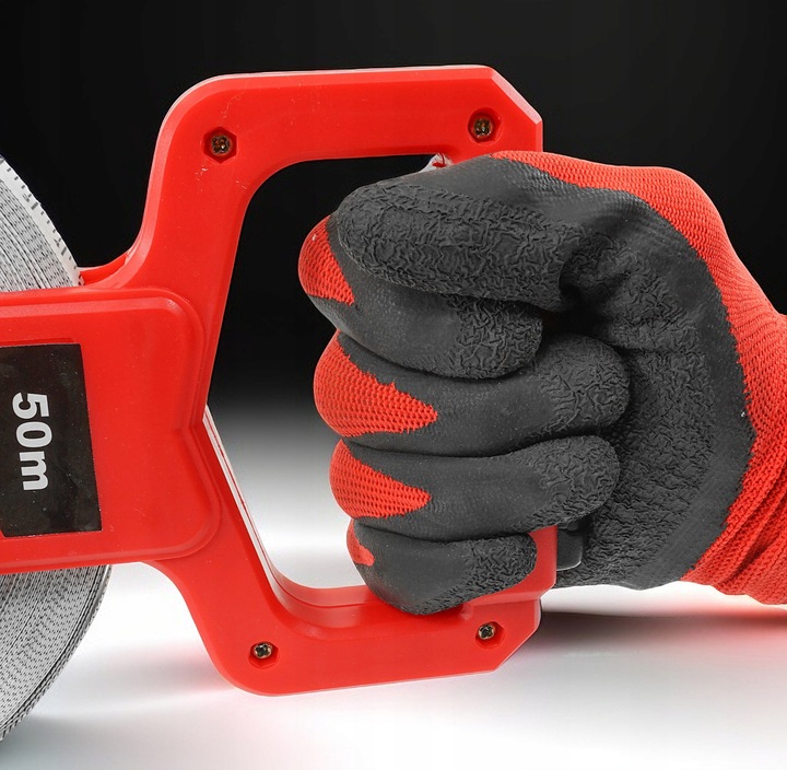 MIARA TAŚMA MIERNICZA METRÓWKA TAŚMOWA ZWIJANA MIARKA Z UCHWYTEM