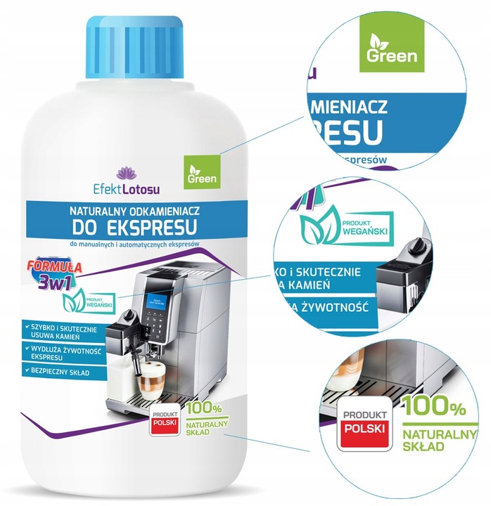 Naturalny UNIWERSALNY ODKAMIENIACZ do EKSPRESU