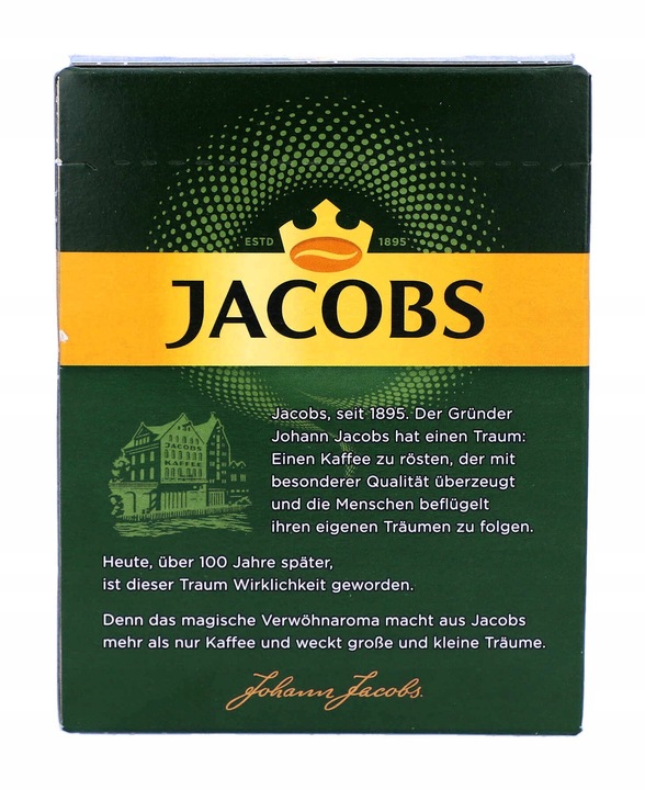 Jacobs Kronung kawa w saszetkach rozpuszczalna 2x20 saszetek 36g z Niemiec