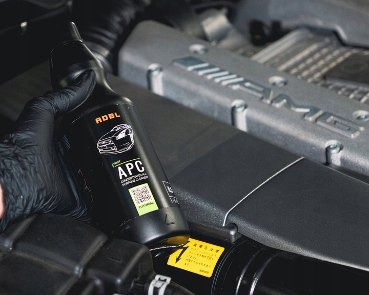 ADBL APC Mocny Uniwersalny Środek Czyszczący Zestaw Akcesoria Mikrofibra 5L