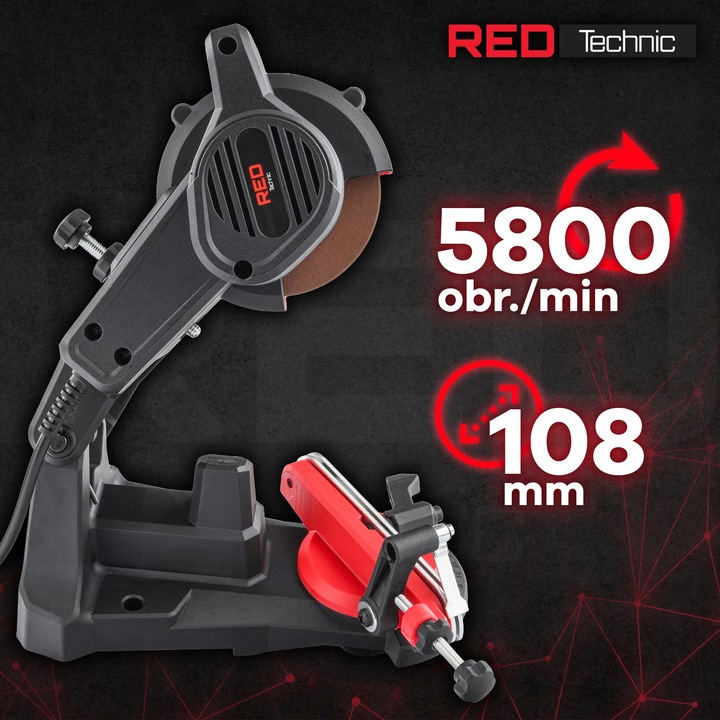 OSTRZAŁKA DO ŁAŃCUCHÓW PILAREK PIŁ ELEKTRYCZNA DO OSTRZENIA 90W 2X