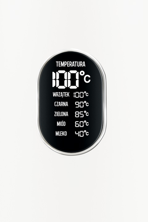 Biały Czajnik elektryczny RAVEN 1,5 W 1800 W