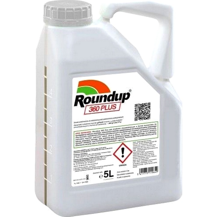Monsanto Roundup Plus 360 SL 5l Chwasty Randap