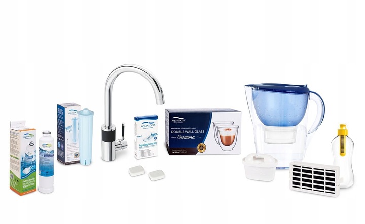 Filtry Do Wody Brita Zamiennik Aqualogis Pure+ 6pk Zestaw Filtrów