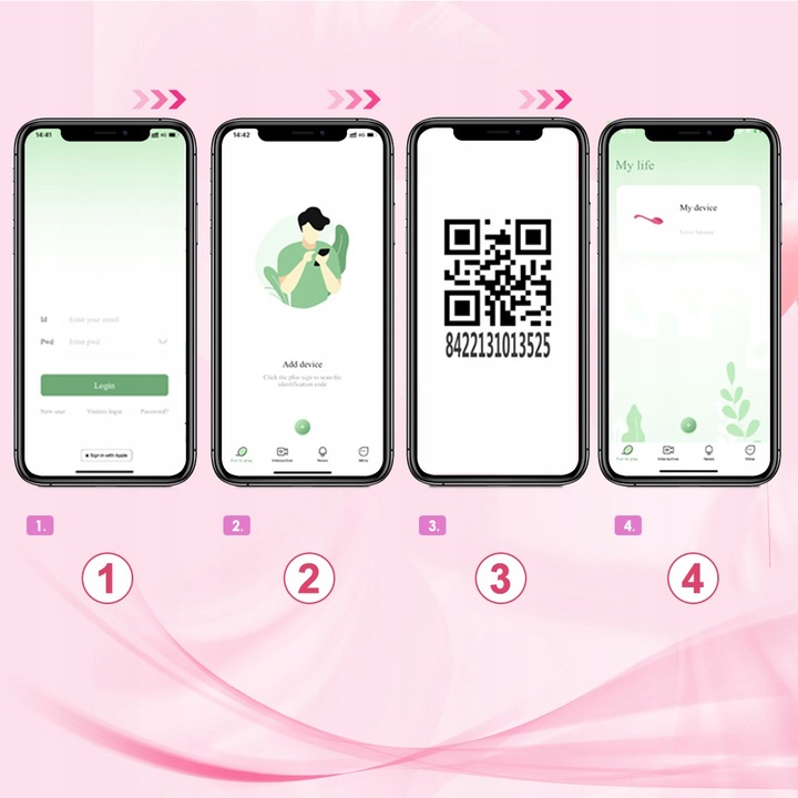 WIBRATOR STEROWANY APLIKACJĄ WIBRUJĄCE JAJKO MASAŻER SEX EROTYCZNY JAJECZKO