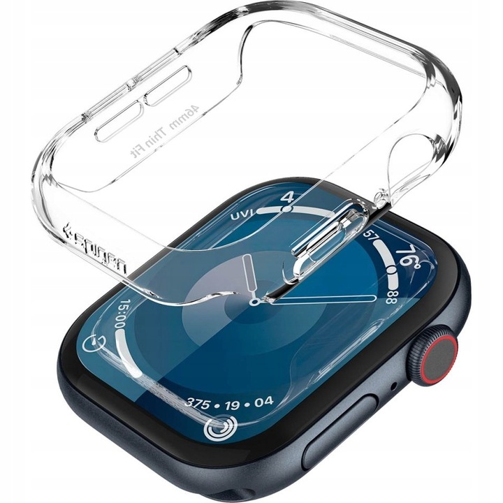 Etui Spigen do Apple Watch 10 46mm, cienki case, wytrzymała obudowa, osłona